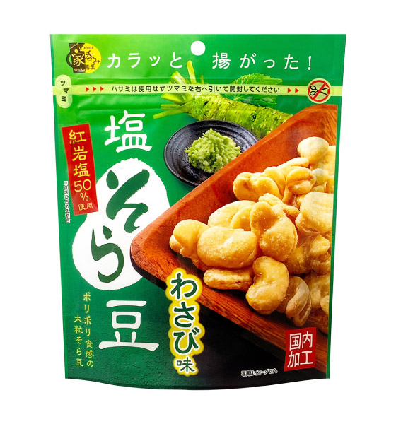 楽天市場】☆まとめ買い☆ 春日井 グリーン豆大袋わさび豆 240g ×12個