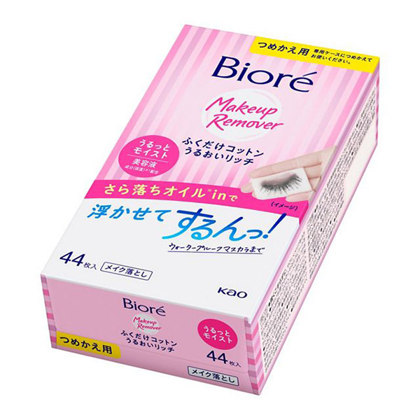 ★まとめ買い★ ビオレふくだけ綿織物うるおい一財産  つめかえ用 ４４枚 ×24個【イージャパンモール】