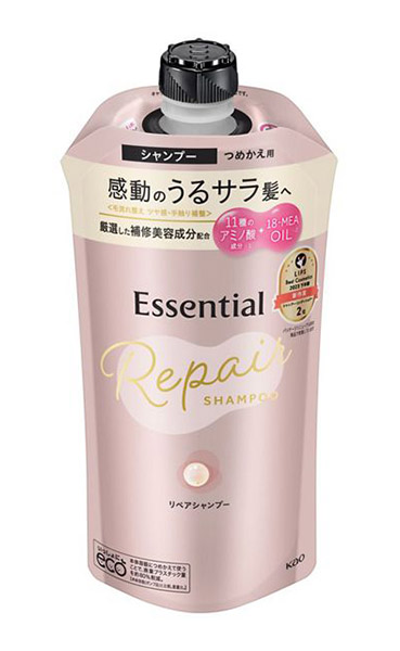 【送料無料】★まとめ買い★ エッセンシャル リペアシャンプー つめかえ用 340ml ×24個【イージャパンモール】|イージャパンアンドカンパニーズ