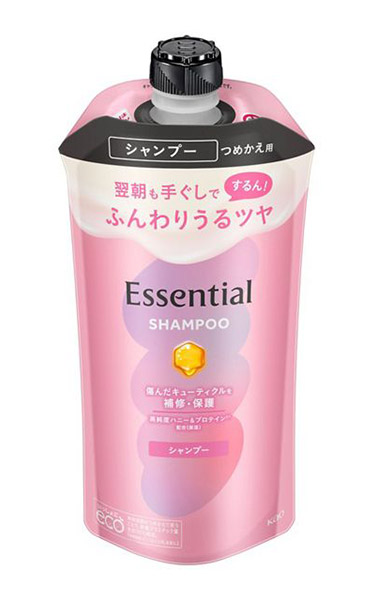★まとめ買い★ エッセンシャル ふんわりうるツヤ シャンプー つめかえ用 ３００竓 ×24個【イージャパンモール】