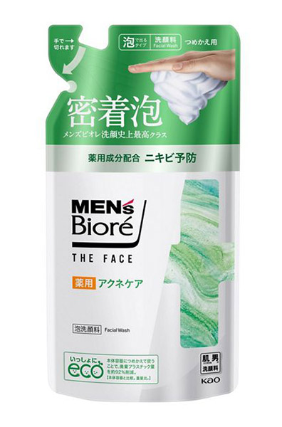 ★まとめ買い★　メンズビオレ　ザフェイス　薬用アクネケア　つめかえ用　170ｍｌ　×24個【イージャパンモール】