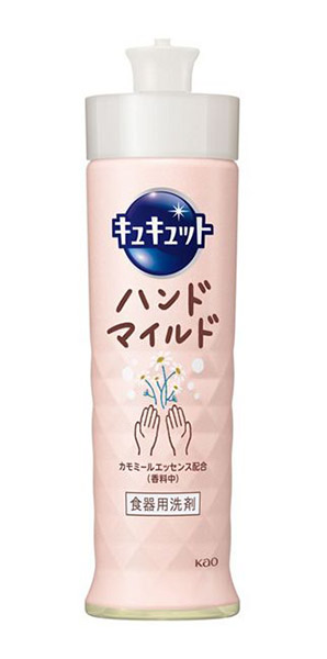 ★まとめ買い★　花王　キュキュット　ハンドマイルドカモミールの香り　本体　210ｍｌ　×24個【イージャパンモール】