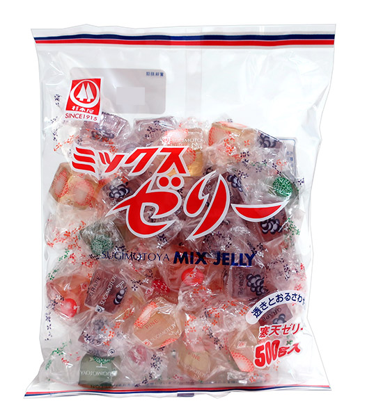 ★まとめ買い★　杉本屋　ミックスゼリー　500ｇ　×12個【イージャパンモール】