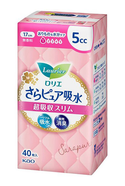 ★まとめ買い★　花王　ロリエ　さらピュア吸水　超吸収スリム　5ｃｃ　４０枚　×18個【イージャパンモール】