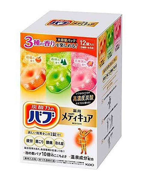 ★まとめ買い★ 名取り草 バブ メディキュアアソート３種 １２錠入 ×10個【イージャパンモール】