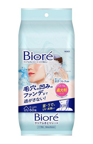 ★まとめ買い★ 花王 ビオレ クリアふきとりシート 60枚入り ×12個【イージャパンモール】|イージャパンアンドカンパニーズ