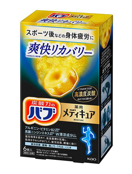 ★まとめ買い★ 名取り草 バブ メディキュア 清清しいリカバリー ６錠入 ×16個【イージャパンモール】