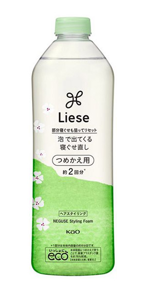 ★まとめ買い★　花王　リーゼ　泡で出てくる寝ぐせ直し　つめかえ用　340ｍｌ　×24個【イージャパンモール】