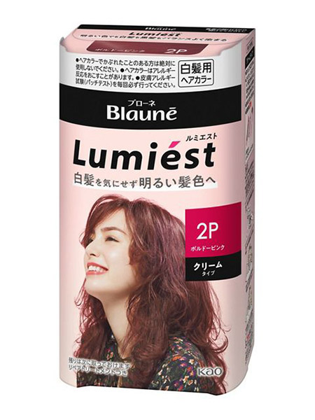 ★まとめ買い★　花王　ブローネ　ルミエスト　ヘアカラー　２Ｐ　ボルドーピンク　108ｇ　×24個【イージャパンモール】 23,154円