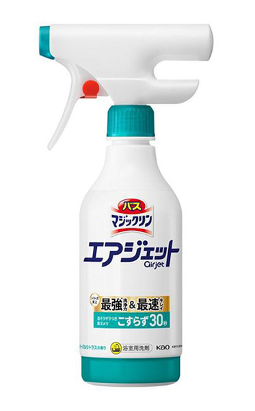 ★まとめ買い★　花王　バスマジックリン　エアジェット　ハーバルシトラスの香り　本体　４２０ｍｌ　×12個【イージャパンモール】
