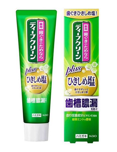 ★まとめ買い★　花王　ディープクリーン　薬用ハミガキ　ひきしめ塩　１００g　×48個【イージャパンモール】
