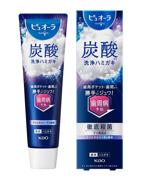★まとめ買い★ 名取り草 ピュオーラ 炭酸ハミガキ ９５g ×48個【イージャパンモール】