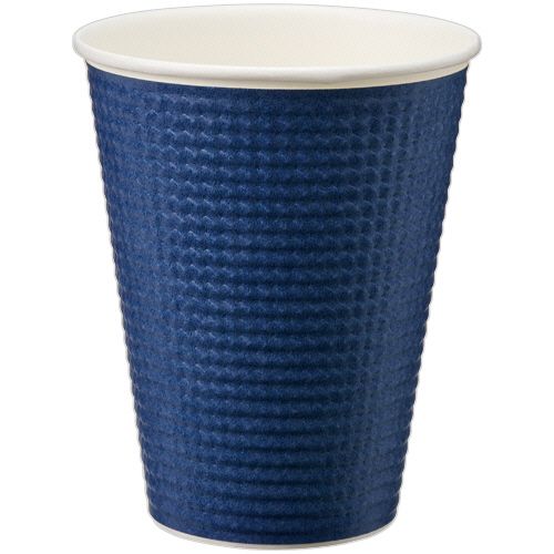 エンボスカップ　３４０ｍＬ（１２オンス）　ダークブルー　１セット（１２５０個：２５個&times;５０パック）｜イージャパンアンドカンパニーズ 21,519円