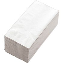 カラーナプキン　2PLY　8つ折　白無地　1セット(2000枚:50枚×40パック) 13,116円