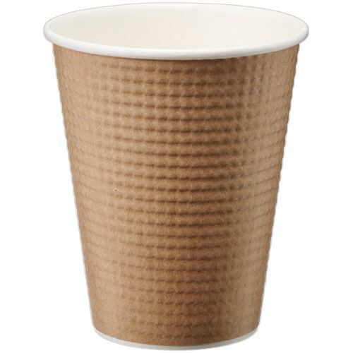 【送料無料】【個人宅届け不可】【法人(会社・企業)様限定】エンボスカップ 260mL(9オンス) 未晒し 1セット(1000個:40個×25パック)【イージャパンモール】|イージャパンアンドカンパニーズ