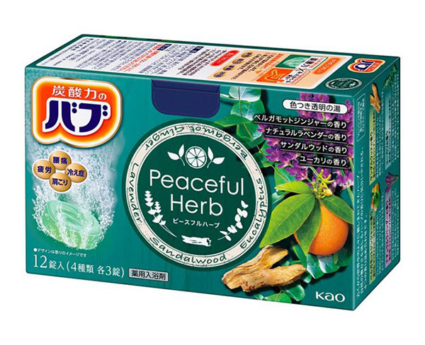 ★まとめ買い★　花王　バブ　ピースフルハーブ　１２錠入　×12個【イージャパンモール】 6,427円