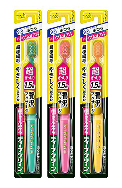 【送料無料】★まとめ買い★　花王　ディープクリーン ハブラシ ぎっしりプレミアム コンパクト （ふつう）　1本　&times;72個【イージャパンモール】｜イージャパンアンドカンパニーズ