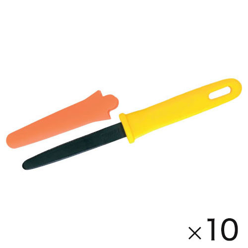 段ボールのこ　フッ素キャップ付（１０本）【返品・交換・キャンセル不可】【イージャパンモール】