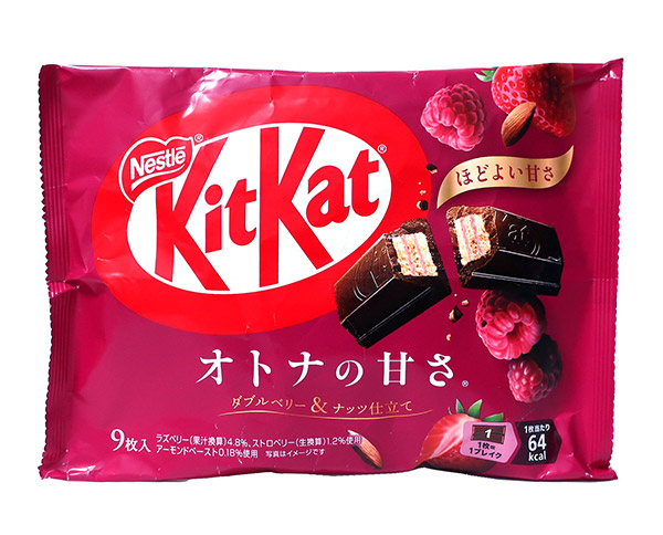 ★まとめ買い★　ネスレ日本　キットカットオトナの甘さダブルベリーナッツ　９枚　×12個【イージャパンモール】