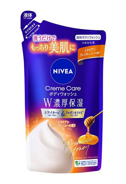 ★まとめ買い★　ニベア　クリームケアボディウォッシュ　イタリアンプレミアムハニ　詰替用　340ｍｌ　&times;18個【イージャパンモール】｜イージャパンアンドカンパニーズ