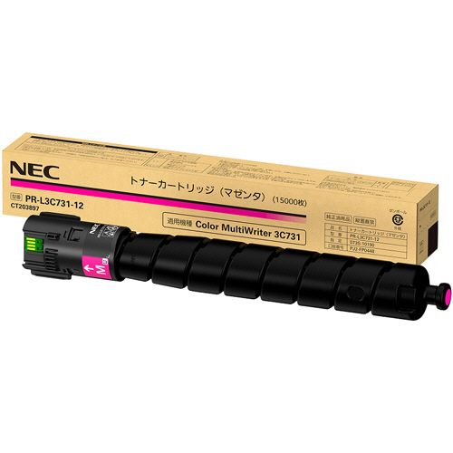 トナーカートリッジ　マゼンタ　ＰＲ－Ｌ３Ｃ７３１－１２　１個