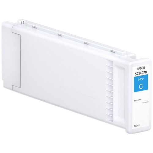 インクカートリッジ　シアン　７００ｍＬ　ＳＣ１４Ｃ７０　１個