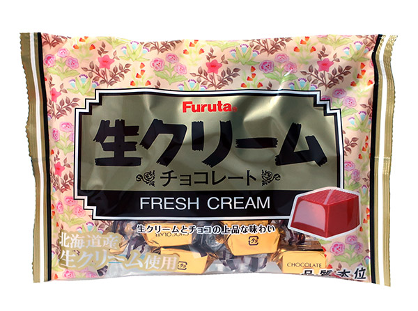 楽天市場】フルタ製菓 生クリームチョコ 124g×1袋 夏季クール便配送