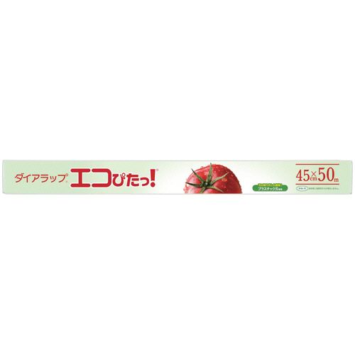 【送料無料】【個人宅届け不可】【法人（会社・企業）様限定】ダイアラップ　エコぴたっ！　４５ｃｍ×５０ｍ　１セット（３０本）
