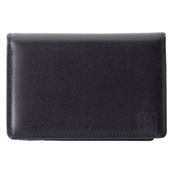 【送料無料】良品工房　日本製中ベラ付名刺入（ブラック）　　Ｋ１８－２４１【ギフト館】 6,688円