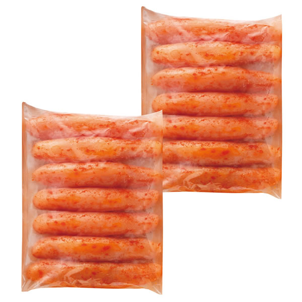 【送料無料】博多紀久屋　無着色辛子明太子３２０ｇ×２　　２３－ＣＫ－６４０Ｇ【ギフト館】