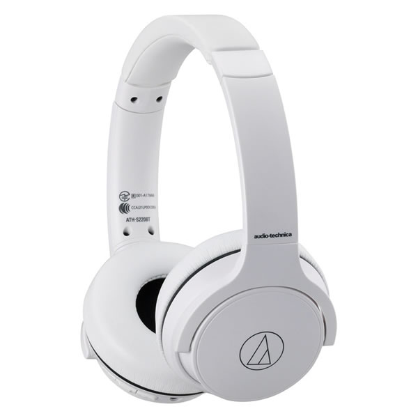 【貨物輸送無料】オーディオテクニカ 無線電話受話器 白いこと ＡＴＨ－Ｓ２２０ＢＴ ＷＨ【差し上げ物館】