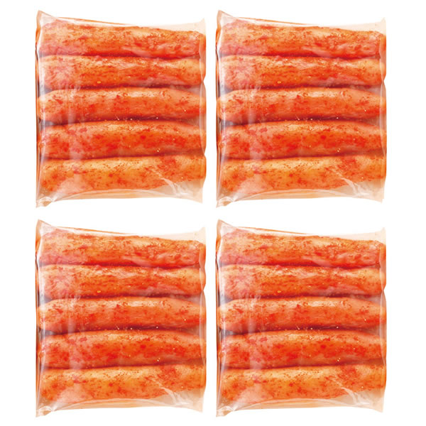 【送料無料】博多紀久屋　無着色辛子明太子２００ｇ×４　　２３－ＣＫ－８００Ｇ【ギフト館】