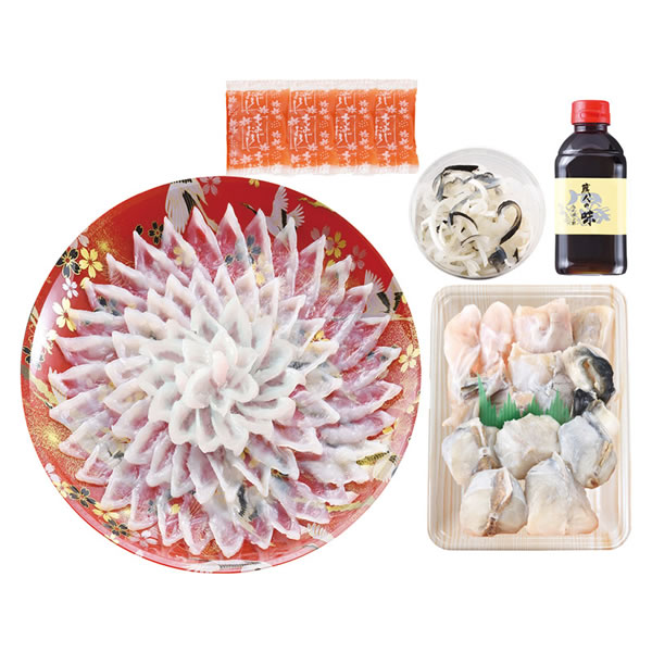 【送料無料】関とら本店　とらふく料理セット　　ＦＲ－２００Ｆ１２Ｚ【ギフト館】 14,391円