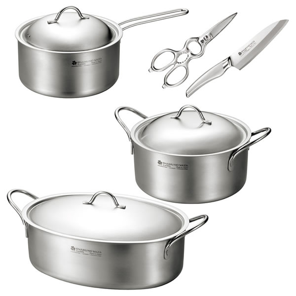 【送料無料】燕熟の技　キッチンツール５点セット　　ＥＪＳＡ－５０００【ギフト館】