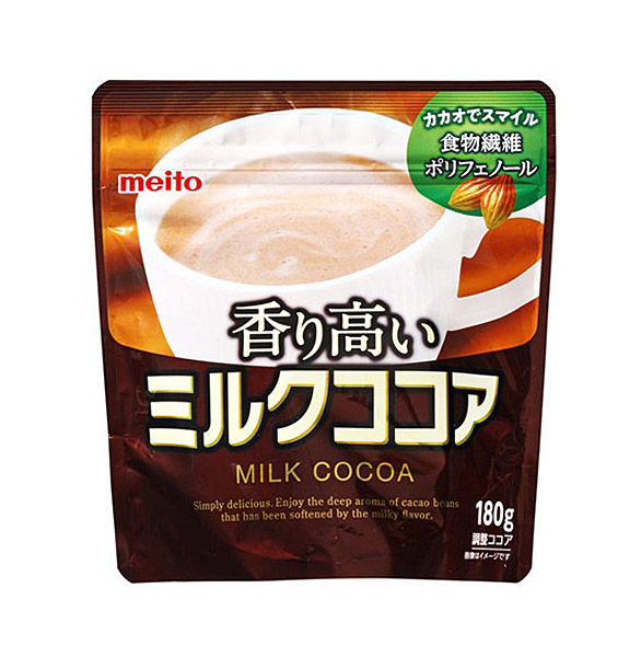 ★まとめ買い★　meito　香り高いミルクココア　180ｇ　×28個【イージャパンモール】