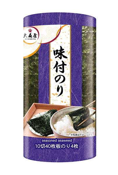 【送料無料】★まとめ買い★　大森屋　味付のり卓上　10切40枚　×48個【イージャパンモール】