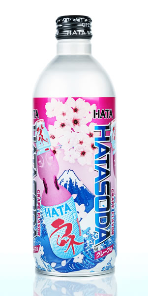 【送料無料】ＨＡＴＡＳＯＤＡ　グレープ味　×７２本【代引不可】【イージャパンモール】