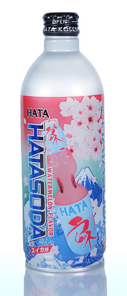 【送料無料】ＨＡＴＡＳＯＤＡ　スイカ味　×１２０本【代引不可】【イージャパンモール】