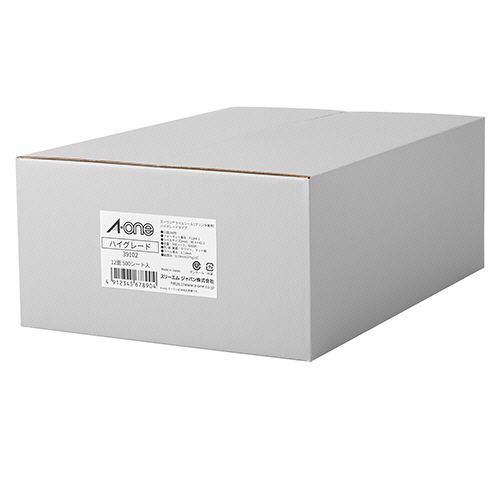 ラベルシール ハイグレードタイプ ホワイト A4 12面 四辺余白付 1箱(500シート)|イージャパンアンドカンパニーズ