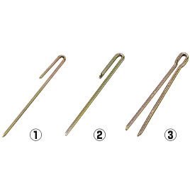 ロープマーカー用釘０．４×１４．５ｃｍ【返品・交換・キャンセル不可】【イージャパンモール】