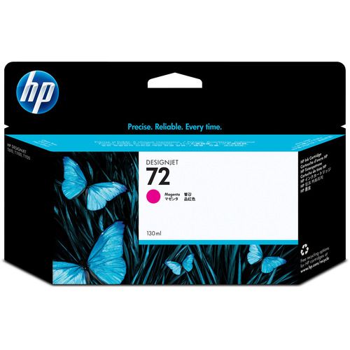 HP72 インクカートリッジ マゼンタ 130mL 染料系 C9372A 1個