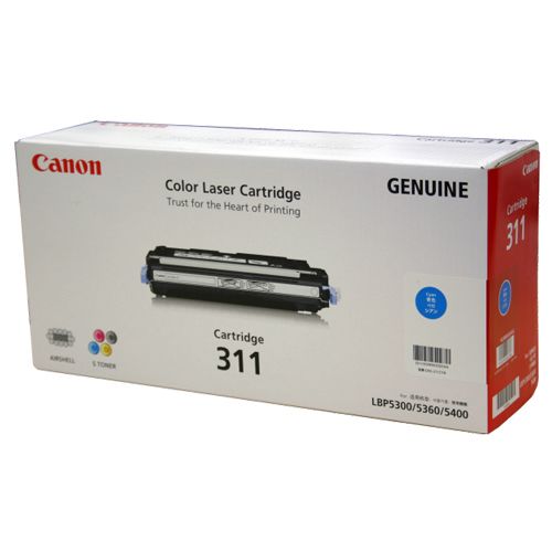 注目ブランド CANON トナーカートリッジ311 CRG-311CYN シアン 1個 高 ...