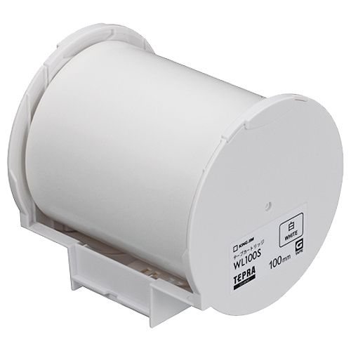 テプラ　Grand　テープカートリッジ　100mm　白　1個
