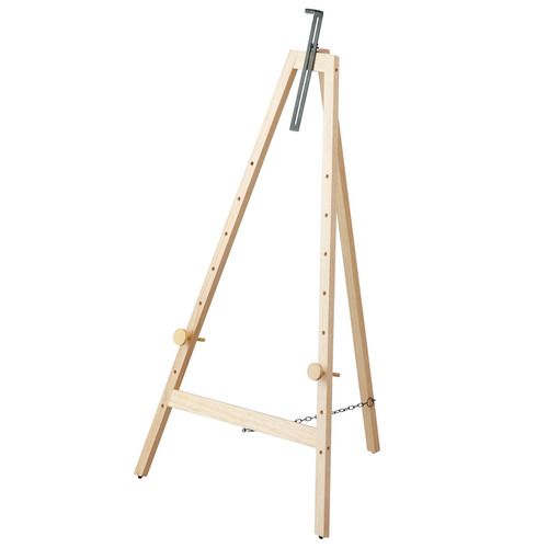 木製画架 Ｍ大きさ 広々とした 自然的肌理 １台