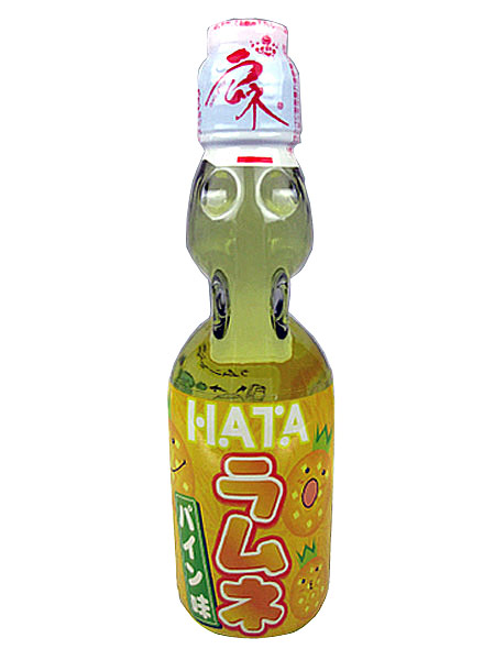 【送料無料】ハタ鉱泉(株) 瓶ラムネ パイン味 200ml ×150本【代引不可】【イージャパンモール】|イージャパンアンドカンパニーズ