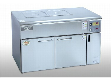 【新品/メーカー直送】アンナカ　ウォーマーテーブル遠赤外線温蔵庫　NB-90WTDE　幅900&times;奥行450&times;高さ800　三相200V仕様｜ジャパンネットひたち店