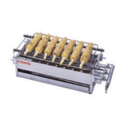 【新品/製造業者直送】アサヒサンレッド 玉蜀黍焼器 幅530×奥ふかさ225×高さ160粍  本体質量7kg