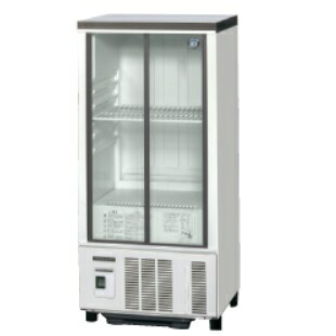 【新品/メーカー直送】 ホシザキ 小形冷蔵ショーケース　SSB-48DTL　スライド扉タイプ　92L　幅485×奥行450×高さ1080(mm)　電源/単相100V