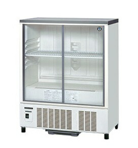 【新品/製造会社直送】 ホシザキ 小っちゃい冷蔵陳列棚 SSB-85DTL 横すべり扉印字機 173L 幅850×奥ふかさ450×高さ1080(粍) ワット数/単相100V