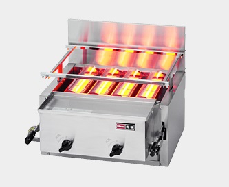 楽天市場】リンナイ 業務用 ガス赤外線グリラー 下火タイプ RGA-404C(A